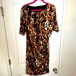 Worthington Animal Print Dress